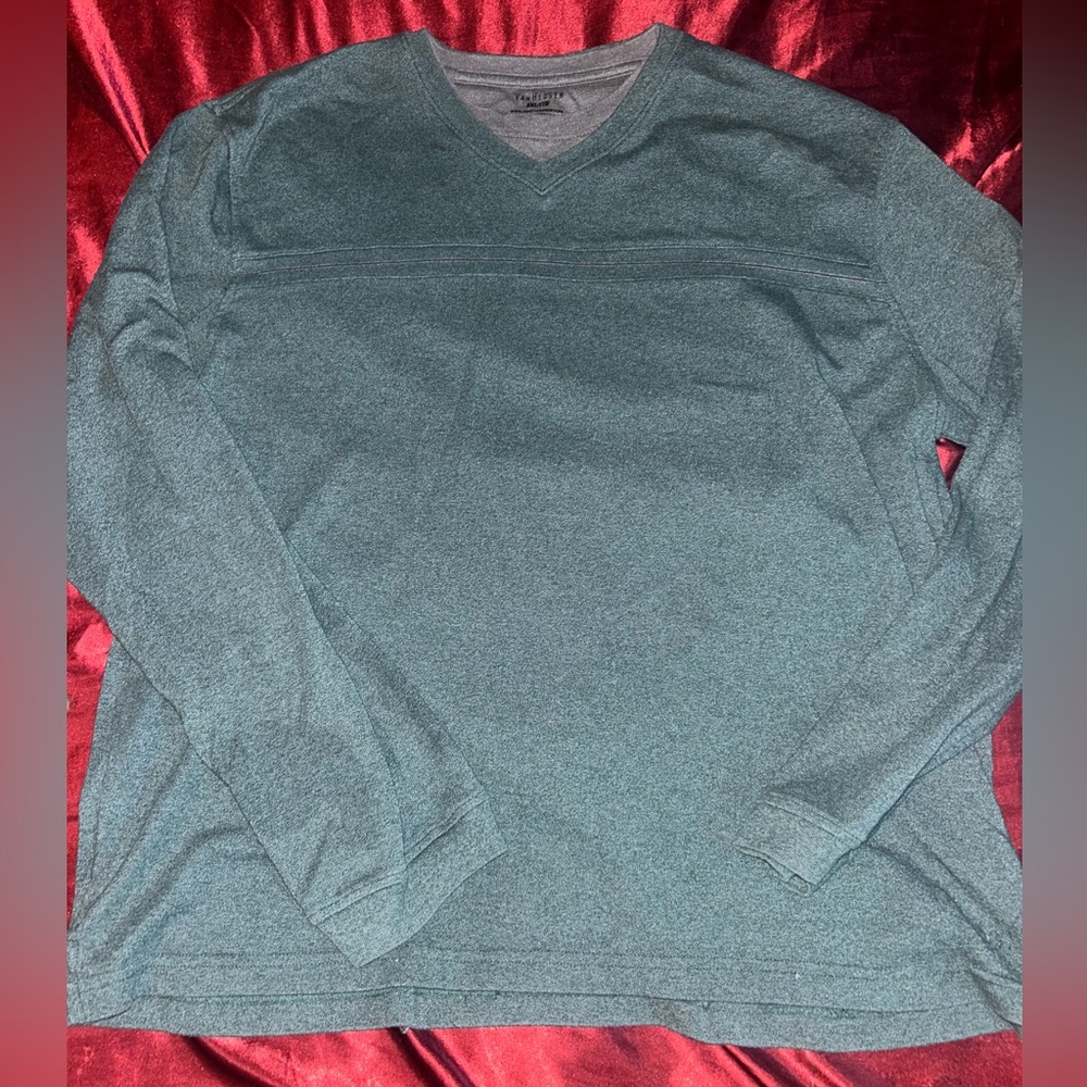 Van Heusen Forest Green Long Sleeve Shirt